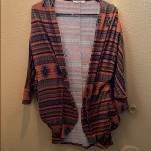 Lush patterned cardigan